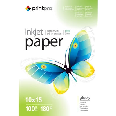 ColorWay Glossy Photo Paper 6x4 180gsm 100 Sheets A6 Inkjet ColorWay Glossy Photo Paper 6x4 180gsm 100 Sheets A6 Inkjet